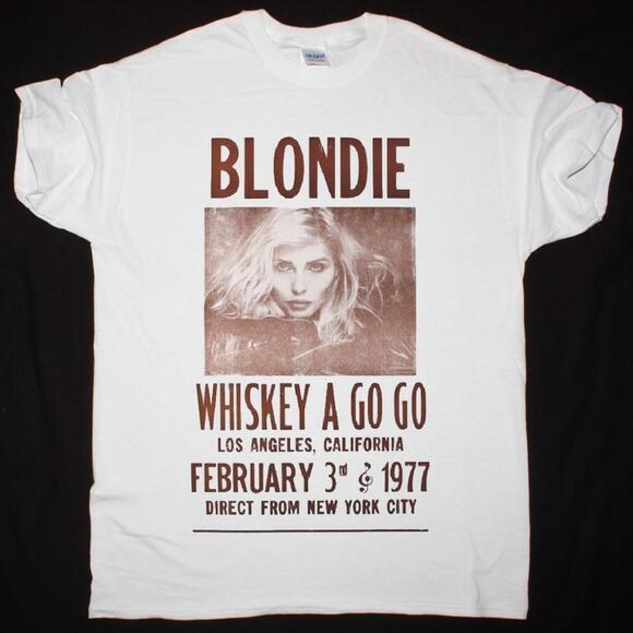 Other - Blondie Whiskey Poster New White T-Shirt